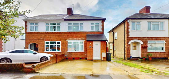 Semi-detached house to rent in Parkfield Avenue, Northolt UB5