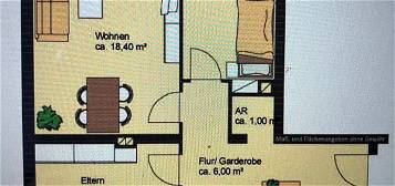 Helle 3-Zimmer-Wohnung mit Balkon ab 01.08. am Klinikum