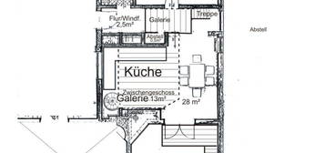 2,5 Zimmer Altbauwohnung mit Galerie