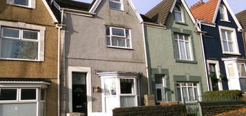 Terraced house for sale in Glanmor Road, Uplands, Swansea. SA2