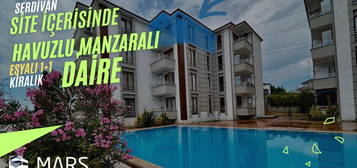 Site erisinde, Havuzlu, Manzaral, Eyal, 1+1 Daire