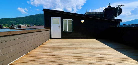 Dachterrassen Wohnung Altstadt Gmunden mit Seeblick & Bergblick Provisionsfrei