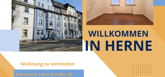 Sehr schöne 2 Zimmer-Wohnung mit großer Wohnküche in Herne Mitte