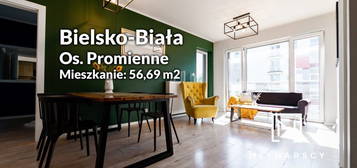 3-pok z balkonem | 56 m2 | nowe Os. Promienne