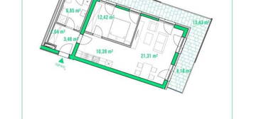 Traumhafte 2-Zimmerwohnung nahe dem WU Campus