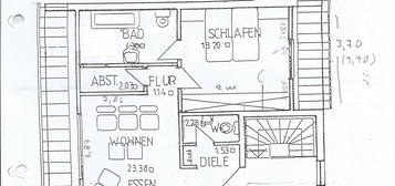 Gemütliche, helle 2-Zimmer-Dachgeschosswohnung in Babenhausen