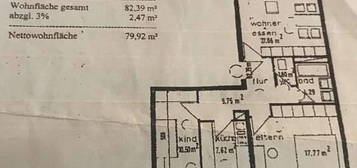 Exklusive 3-Zimmer-Wohnung mit Balkon und Einbauküche in Günzburg