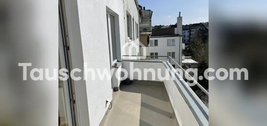 Tauschwohnung: Helle 2-Zimmer-Wohnung im Zooviertel mit Süd-Balkon (4Stock)