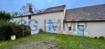 Maison longère 1 étage  à vendre, 6 pièces, 3 chambres, 124 m²