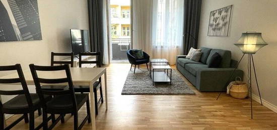 Möblierte 2 Zimmer Wohnung mit Balkon im Prenzlauer Berg