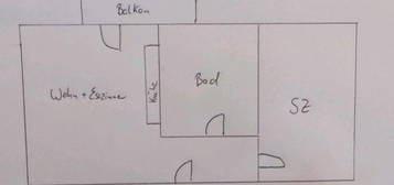 2-Raum Wohnung in Klein Kreutz