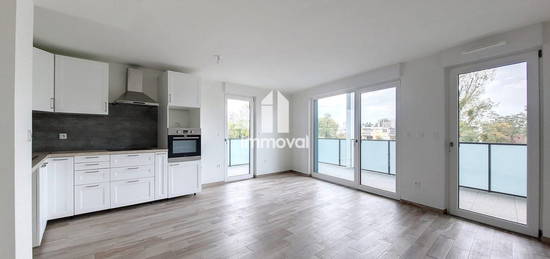 Appartement  à louer, 3 pièces, 2 chambres, 61 m²