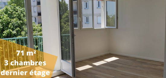 Appartement f4 rénové état neuf rouen nord bihorel rouergue