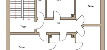 Freundliche und gepflegte 4-Zimmer-Wohnung in Aue