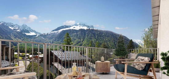 74400 CHAMONIX-MONT-BLANC Appartement de Ski a vendre. SH 114m². 3 ch