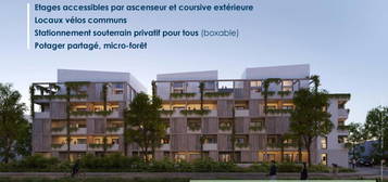 APPARTEMENT NEUF T2 45,46 M2 + TERRASSE EXPOSEE AU SUD EST. VEFA - DISPONIBILITE 1T2026