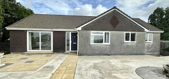 Detached bungalow for sale in Hillhead, St. Stephen, St. Austell PL26