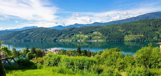 EIN LOGENPLATZ ÜBER DEM MILLSTÄTTER SEE! TRAUMHAFTE LIEGENSCHAFT MIT SENSATIONELLER AUSSICHT AUF DEN SEE UND DIE UMLIEGENDE BERGWELT