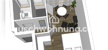 Tauschwohnung: 1-Zimmer Wohnung Maxvorstadt separate Küche