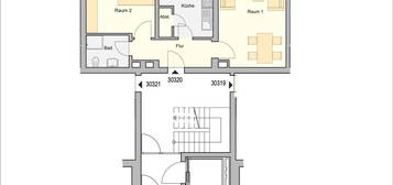 Moderne barrierearme 2 Raumwohnung in Überruhr