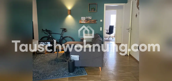 Tauschwohnung: Sehr schöne große 3 Zimmer-Wohnung mit 2 Balkonen abzugeben