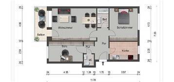 3 Zimmer Wohnung Reinbek Neuschönningstedt zu Vermieten