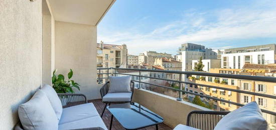 Appartement Rénové 3 pièces 78m2 -Terrasse -Prado/Perrier