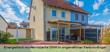 Hettenleidelheim: Geräumige, energetisch modernisierte DHH in angenehmer Feldrandlage!