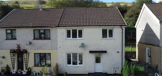 Semi-detached house for sale in Coronation Crescent, Fochriw, Bargoed CF81