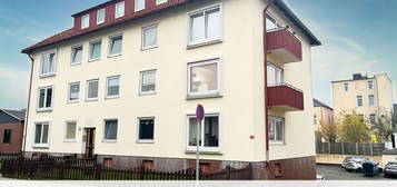 Helle 3-Zimmer-Wohnung mit Süd-Balkon und moderner Einbauküche in Bremerhaven-Wulsdorf