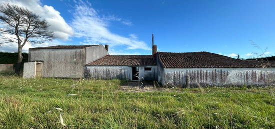 Longère 199 m2 à renover, en campagne.