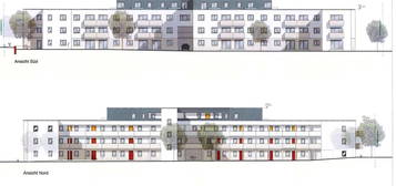 Oberkotzau 3 ZKB Neubau ab 2025 / gefördert / Einkommen 2300 bis 5900 € netto