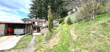 Maison en pierre avec terrain et puit