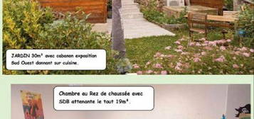 Appartement rez de jardin