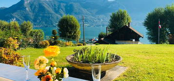 Studio Meuble place de parking terrasse face au lac Annecy