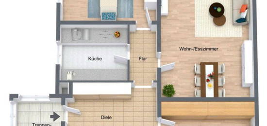 3 Zimmer Wohnung in Schifferstadt zu vermieten