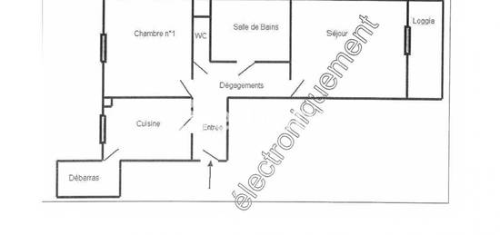 Appartement 2 pièces 51 m²