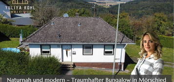 Traumhafter Bungalow im Grünen – Ihr Rückzugsort am Waldrand mit Garage und großem Garten