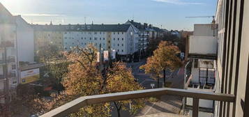 Großzügige 1-Zimmer Wohnung in zentraler Lage mit Balkon und Tiefgaragenstellplatz