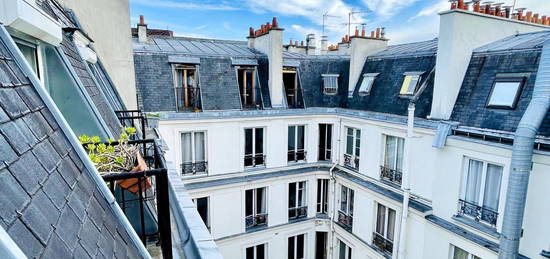 Appartement 2 Pièces sur les toits de Paris 10eme