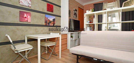 Byt 1+kk, 28 m², Pod vilami, Praha