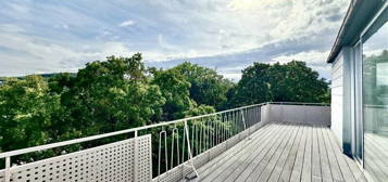 Exklusives Penthouse-Loft mit Rundum-Terrasse und Panoramablick – Dachgeschoss…