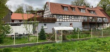 Schöne Wohnung auf ehemaligem Bauernhof