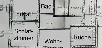 helle, moderne Wohnung im Erdgeschoss