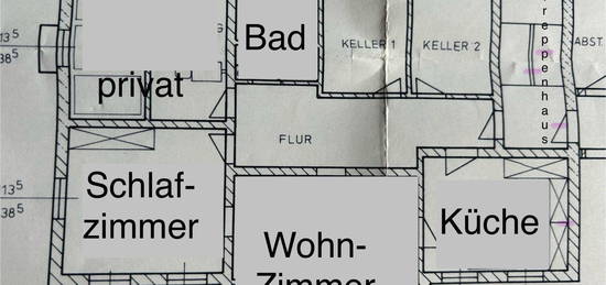 helle, moderne Wohnung im Erdgeschoss