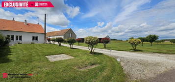 Corps de ferme 1 étage  à vendre, 4 pièces, 3 chambres, 83 m²