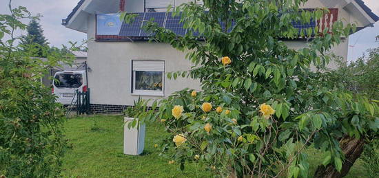 Komf., ruhige Wohnung mit Kamin, EBK, Solar, Balkon & Solar.