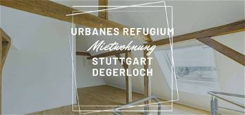 Urbanes Refugium - Traumhafte Maisonette-Wohnung in Stuttgart Degerloch in kernsaniertem Altbau