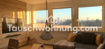 Tauschwohnung: Schöne Maisonette 3 Zimmer Whg. mit Blick auf Siebengebirge