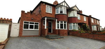 Semi-detached house for sale in West Road, Denton Burn, Newcastle Upon Tyne NE15